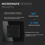 Senzor Miscare 180gr 1200w Max - Negru