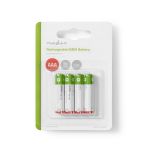 Acumulator R3 (AAA) NiMH, 1.2V, 700 mAh, 4buc/blister, Nedis