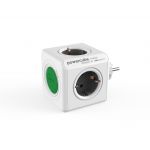 fisa in forma de cub, 4 prize schuko cu intrerupator, allocacoc