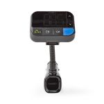 modulator fm nedis, bluetooth, microsd, hands-free, control vocal, 2x usb