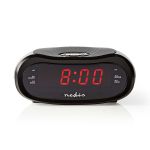 radio digital cu alarma 0.6" led, fm, 20 canale prestabilite snooze