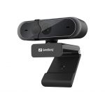 camera web sandberg 133-95 pro, full hd 1080p, usb, microfon stereo, negru