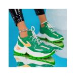 Adidasi dama Foxy Shoes, verzi, en-gros