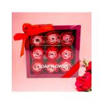 Aranjament martisor cadou engros flori sapun