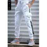 Pantaloni trening barbati gros vatuit logo cusut engros