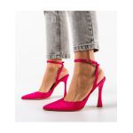 Pantofi cu toc Lizor Engros, Fuchsia