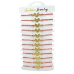 Set 12 Bratari reglabile Martisor, Fluturas Norocos, model 2024, en-gros