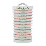 Set 12 Bratari reglabile Martisor, Infinity Love, model 2024, en-gros