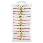 Set 12 Bratari reglabile Martisor, Potcoava Norocoasa, model 2024, en-gros
