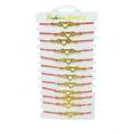 Set 12 Bratari reglabile Martisor, Pure Love, model 2024, en-gros
