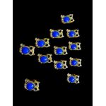 Set 12 Brose mici 3.5cm, Bufnita Inteleapta, model 2024, en-gros