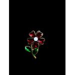 Set 12 Brose mici 3.5cm, Floricica, model 2024, en-gros