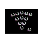 Set 12 Brose mici 3.5cm, Potcoava Norocoasa, model 2024, en-gros