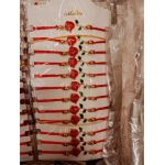 Set 12 brățări mărțișoare engros simbol floare trandafir