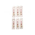 Set 24 de Bratari Martisor, Gargarita Gingasa, snur rosu elastic, model 2024, en-gros