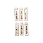 Set 24 de Bratari Martisor, Potcoava Norocoasa, snur rosu elastic, model 2024, en-gros