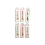 Set 24 de Bratari Martisor, Pure Love, snur rosu elastic, model 2024, en-gros