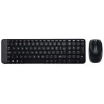 kit tastatura si mouse wireless mk220 logitech