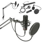 microfon usb pentru streaming si podcast