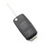 volkswagen - carcasa cheie tip briceag, cu 2 butoane - carguard