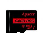 card microsdxc uhs-i apacer, 64gb, clasa10 cu adaptor sd