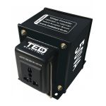 transformator de tensiune, convertor de la 220v la 110v si reversibil 50va 50w, ted electric ted003683