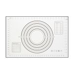 blat din silicon - cu diagrama pentru intinderea aluaturi - 60 x 40 cm