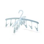 uscator de rufe cu 12 cleme - albastru deschis