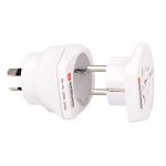adaptor priza universal 2 in 1 world - australia / china skross 1.500210-e