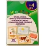 36 de jetoane - Oameni animale plante fenomene ale naturii elemente de igiena anotimpuri 4 Ani+