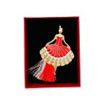 Brosa En-gros Balerina Rosie, marime mare, ambalata in cutie rosie, 8.5×6.5×2.5cm
