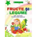 Fructe si legume. Fise-ghicitori pentru copiii creatori - Tatiana Tapalaga