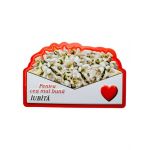 Magnet En-gros, Aranjament cu Ghiocei " Pentru cea mai buna IUBITA" 10×7cm
