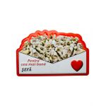 Magnet En-gros, Aranjament cu Ghiocei " Pentru cea mai buna SEFA" 10×7cm