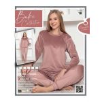 PIJAMA DAMA BAKI CATIFEA 18 ENGROS