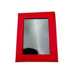 Set 12 Cutii ambalaj pentru Brose, cu fereastra, interior buretat, Rosii, 8.5×6.5×2.5cm, en-gros