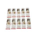 Set 20 Brose Martisor, ambalaj specific, Cosulet cu Ghiocei, model 2024, 14×5cm, en-gros