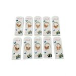Set 20 Brose Martisor, ambalaj specific, Fluturas Rosu, model 2024, 14×5cm, en-gros