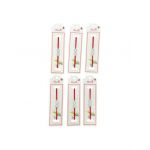 Set 24 de Bratari Martisor, Infinity Love, snur rosu elastic, model 2024, en-gros
