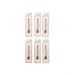 Set 24 de Bratari Martisor, True Love, snur rosu elastic, model 2024, en-gros