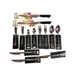 Set 38 bucăți tacâmuri inox en gross