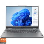 Ultrabook Lenovo 16'' IdeaPad 5 2-in-1 16AHP9, WUXGA IPS Touch, Procesor AMD Ryzen™ 7 8845HS (16M Cache, up to 5.1 GHz), 16GB LPDDR5X, 1TB SSD, AMD Radeon 780M, Win 11 Home, Luna Grey