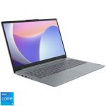 Laptop Lenovo 15.6'' IdeaPad Slim 3 15IAH8, FHD, Procesor Intel® Core™ i5-12450H (12M Cache, up to 4.40 GHz), 16GB DDR5, 512GB SSD, Intel UHD, No OS, Arctic Grey