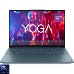 Ultrabook Lenovo 16'' Yoga Pro 9 16IMH9, 3.2K Mini LED 165Hz, Procesor Intel® Core™ Ultra 9 185H (24M Cache, up to 5.10 GHz), 64GB DDR5X, 1TB SSD, GeForce RTX 4070 8GB, Win 11 Home, Tidal Teal, 3Yr Onsite Premium Care