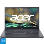 Laptop Acer 15.6'' Aspire 5 A515-57G, FHD, Procesor Intel® Core™ i5-1235U (12M Cache, up to 4.40 GHz, with IPU), 16GB DDR4, 512GB SSD, GeForce RTX 2050 4GB, No OS, Steel Gray