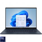 Ultrabook ASUS 14'' Zenbook 14 OLED UX3405MA, 3K 120Hz Touch, Procesor Intel® Core™ Ultra 9 185H (24M Cache, up to 5.10 GHz), 32GB DDR5X, 1TB SSD, Intel Arc Graphics, Win 11 Pro, Ponder Blue