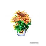 Floare artificiala în ghiveci engros floarea soarelui