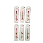 Set En-gros 24 de Bratari Martisor, Trifoi Norocos, snur rosu elastic, model 2024