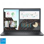Laptop DELL 15.6'' Vostro 3530, FHD 120Hz, Procesor Intel® Core™ i5-1335U (12M Cache, up to 4.60 GHz), 8GB DDR4, 512GB SSD, Intel Iris Xe, Linux, Carbon Black, 3Yr ProSupport
