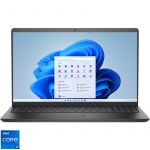 Laptop DELL 15.6'' Vostro 3530, FHD 120Hz, Procesor Intel® Core™ i7-1355U (12M Cache, up to 5.00 GHz), 8GB DDR4, 512GB SSD, Intel Iris Xe, Win 11 Pro, Carbon Black, 3Yr ProSupport